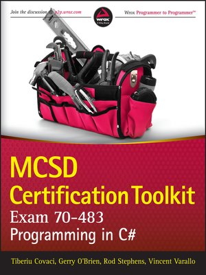 cover image of MCSD Certification Toolkit (Exam 70-483)